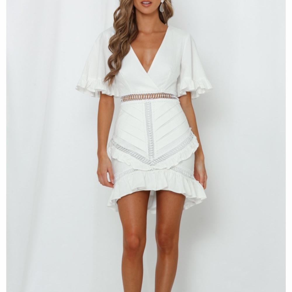 White dress